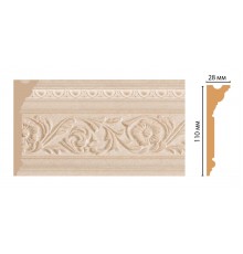Плинтус потолочный DECOMASTER D225-18DДМ (110*29*2400мм)
