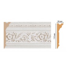 Плинтус потолочный DECOMASTER D225-19DДМ (110*29*2400мм)