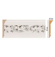 Плинтус потолочный DECOMASTER D226-60 (90*20*2400мм)