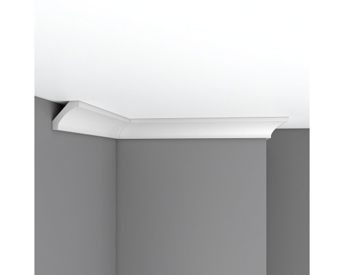 Плинтус потолочный гладкий DECOMASTER 96010 (50*50*2400мм)