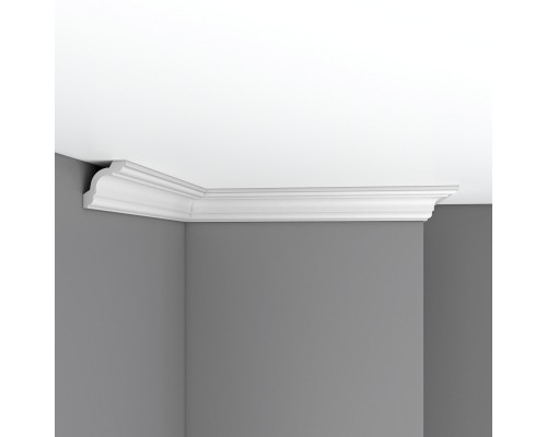 Плинтус потолочный гладкий DECOMASTER 96628 (52*50*2400мм)