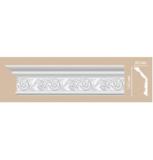 Плинтус потолочный с рисунком DECOMASTER DT-303 (143*60*2400мм)