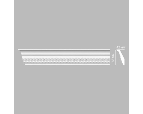 Плинтус потолочный с рисунком DECOMASTER DT-36 (83*42*2400мм)