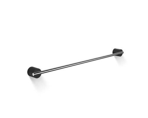 Decor Walther Black Stone HTE60 Полотенцедержатель 60см, подвесной, цвет: черный матовый / хром. 0975264 Decor Walther Black Stone HTE60 Полотенцедержатель 60см, подвесной, цвет: черный матовый / хром. 0975264