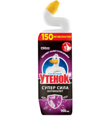 Универсальное моющее средство Туалетный утенок Супер сила антиналет 0,9 л