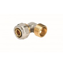 Угольник-обжим 90° Henco HP 26x1  с оловянным покрытием. 5-2606A