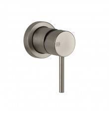 Gessi Emporio Via tortona Смеситель для душа, встраиваемый, на 1 позицию, цвет: Finox Brushed Nickel. 19712#149
