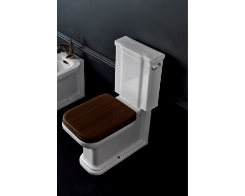 Kerasan Waldorf Унитаз-моноблок 68х40см, цвет: белый/бронза. 411701, 418101, 750993, 760393 Kerasan Waldorf Унитаз-моноблок 68х40см, цвет: белый/бронза. 411701, 418101, 750993, 760393