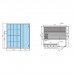 Effegibi Yoku S Shelf Сауна 202x180х214см, угловая SX, цвет: термообработанная древесина. SA 70 10 0012