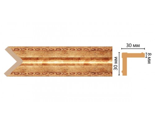 Угол DECOMASTER 116-552 ДМ (30*30*2400 мм) Угол DECOMASTER 116-552 ДМ (30*30*2400 мм)