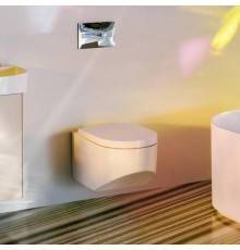 Laufen Sonar Унитаз подвесной 53х37х34см, безободковый, цвет: белый матовый. 8.2034.1.757.000.1
