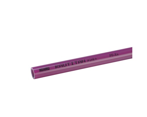 Труба отопительная Rehau RAUTITAN pink+ 32х4,4 мм, бухта 50 м 13360721050