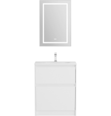 Мебель для ванной комнаты BelBagno Kraft 39 70 напольная, bianco opaco, раковина BB-8099-3-70