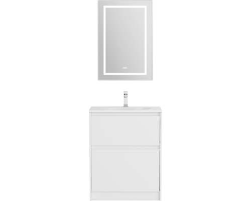 Мебель для ванной комнаты BelBagno Kraft 39 70 напольная, bianco opaco, раковина BB-8099-3-70
