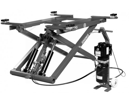 Подъемник ножничный мобильный, 3 т, 380 В NORDBERG N630-3G_380