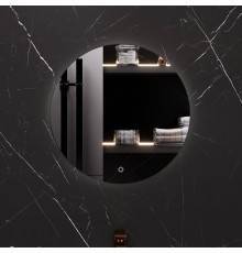 Зеркало круглое Aqua de Marco Milan 50 см, с LED-подсветкой