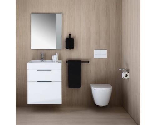 Laufen Kartell Унитаз подвесной 54.5х37х43 см, Rimless, цвет: белый. 8.2033.7.000.000.1