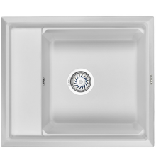 Мойка кухонная Granula Kitchen Space 6004, арктик