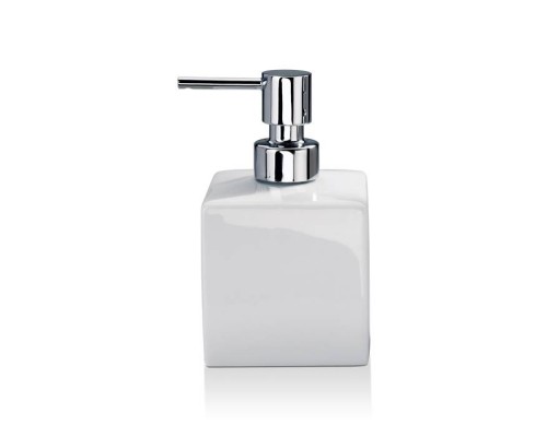 Decor Walther DW 525 Дозатор для мыла, настольный, фарфор, цвет: белый / хром. 0843900 Decor Walther DW 525 Дозатор для мыла, настольный, фарфор, цвет: белый / хром. 0843900
