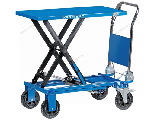 Стол подъемный гидравлический 200 кг NORDBERG N3T200