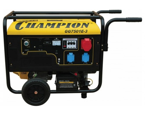 Генератор бензиновый CHAMPION GG7501E-3