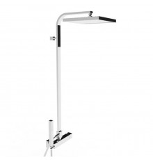 Stella Bamboo Quadro Душевой комплект 3283/420/306-300: смеситель, штанга+ручной+верхний душ 300мм, цвет: хром. BQ 02422 CR00