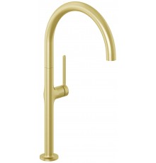 KLUDI 50803N075 REEF кухонный однорычажный смеситель, брашированное золото 50803N075