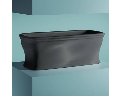 Artceram Neo Ванна отдельностоящая, 180х85хh65см, с переливом и слив.крышкой, Livingtec, цвет: черный глянцевый. ACW003 03 nero Artceram Neo Ванна отдельностоящая, 180х85хh65см, с переливом и слив.крышкой, Livingtec, цвет: черный глянцевый. ACW003 03 nero