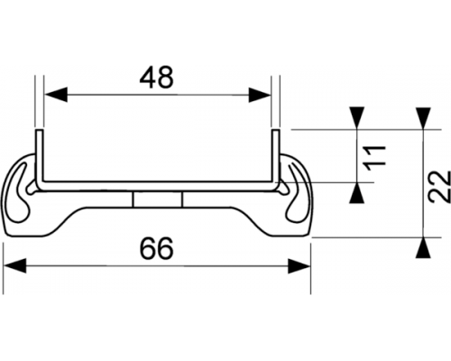 TECE Лоток plate, 1500 мм, основа для плитки, нержавеющая сталь. 601570