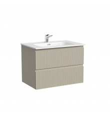Тумба с раковиной Sancos Snob R 70, beige soft, раковина CN7007