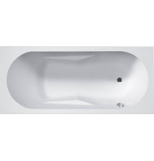 Акриловая ванна Riho Bathtubs Lazy R 170x75 см, с каркасом, eurowhite