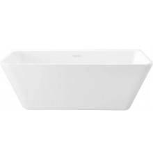 Акриловая ванна Aquanet Perfect 260056 170x75 см, отдельностоящая, с ножками, со сливом-переливом, белая матовая