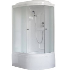Душевая кабина Royal Bath RB 8120BK1-M L с высоким поддоном, с сиденьем