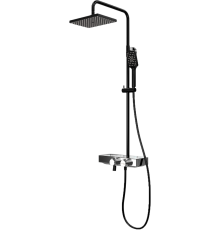 Душевая стойка Wasserkraft Thermo A11401 черная матовая