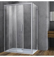 Душевой уголок Vincea Soft VSR-3SO9013CL 130х90 см, профиль хром