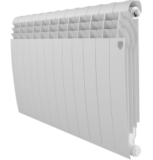 Радиатор биметаллический Royal Thermo BiLiner 500 12 секций, bianco traffico