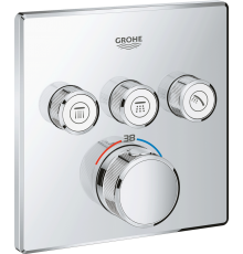 Термостатический смеситель Grohe Grohtherm SmartControl 29126000 для душа (Ненадлежащее качество: выставочный образец, потертости)