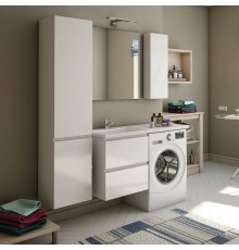 Мебель для ванной комнаты Эстет Dallas Luxe 110 L подвесная, 2 ящика