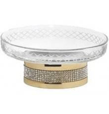 Мыльница Boheme Royal Cristal Gold настольная