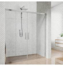 Душевая дверь в нишу Kubele DE019 D4-CLN-CH 225 см, профиль хром