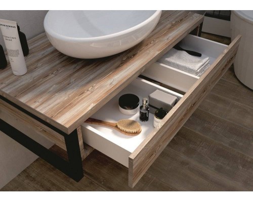 Тумба с раковиной 1MarKa Grunge Loft 100 дуб намибия