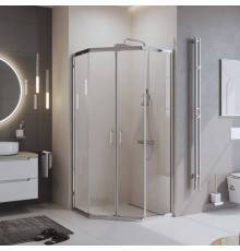Душевой уголок BelBagno Uno 195 P 2 90 C Cr стекло прозрачное