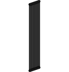 Радиатор стальной Irsap Tesi 1800 8 секций, черный