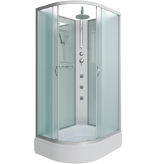 Душевая кабина Niagara Classic NG-33294-14RBKTG 120х90 см, без крыши, с гидромассажем и тропическим душем