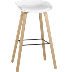 Барный стул Stool Group Libra Soft белый