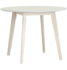 Обеденный стол Stool Group Gerda 100x100 см, беленый дуб