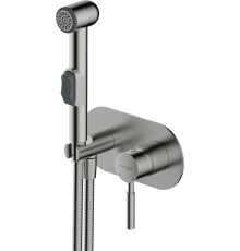 Гигиенический душ Wasserkraft Wern 4238 со смесителем, С ВНУТРЕННЕЙ ЧАСТЬЮ, никель
