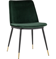 Стул Stool Group Мелисса велюр зеленый