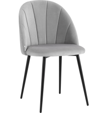 Стул Stool Group Логан велюр светло-серый