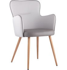 Стул Stool Group Космос искусственная кожа серая